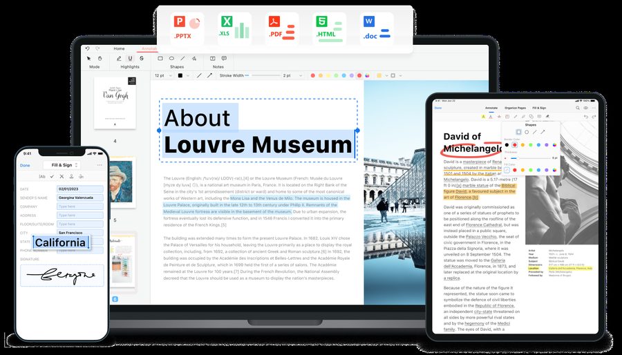 PDFGear PDF düzenleme ekran görüntüsü